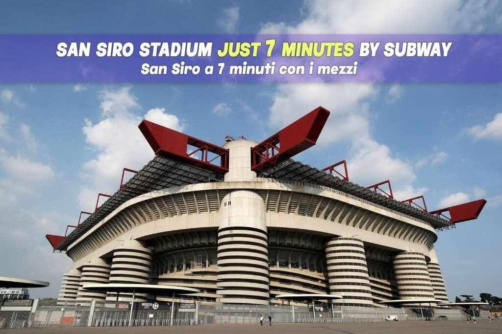 San Siro A 7 Minuti Stanza Top Con Zone Comuni Милан Экстерьер фото